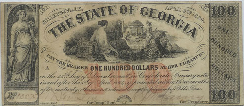 Georgia 100 dollar